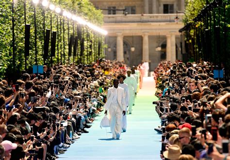 protester at louis vuitton|Louis Vuitton fashion show events.